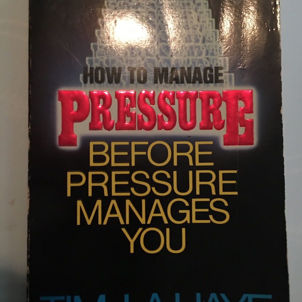 Book how to manage pressure